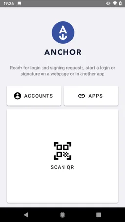 Anchor Wallet screenshot 1