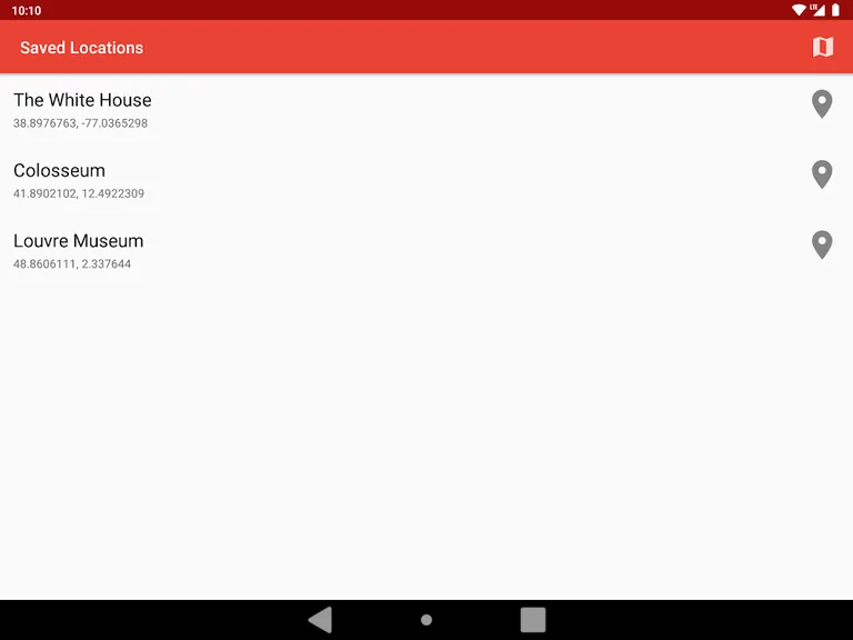 Maps Coordinates screenshot 14