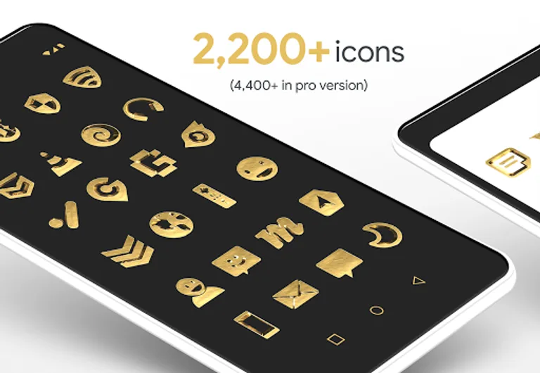 Solid Gold - Icon Pack screenshot 2