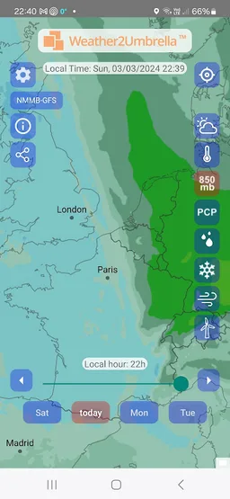 W2U WeatherPro Maps UK screenshot 3