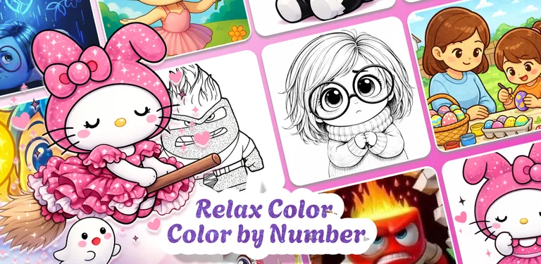 Relax Color – Color by Number cover image