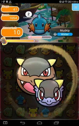 Pokémon Shuffle Mobile screenshot 4