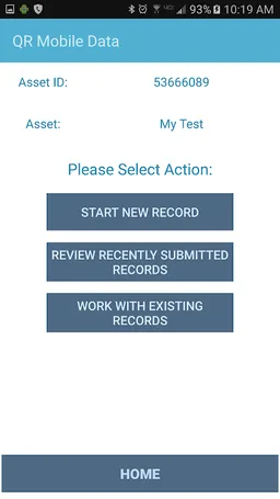 QR Mobile Data Mobile Forms So screenshot 2