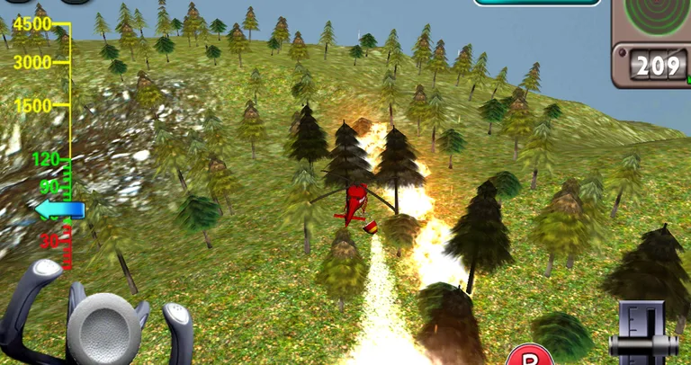 Great Heroes - Fire Helicopter screenshot 2