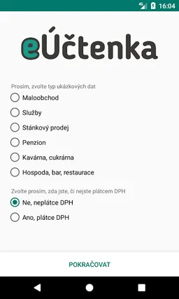 eÚčtenka EET pokladna screenshot 1