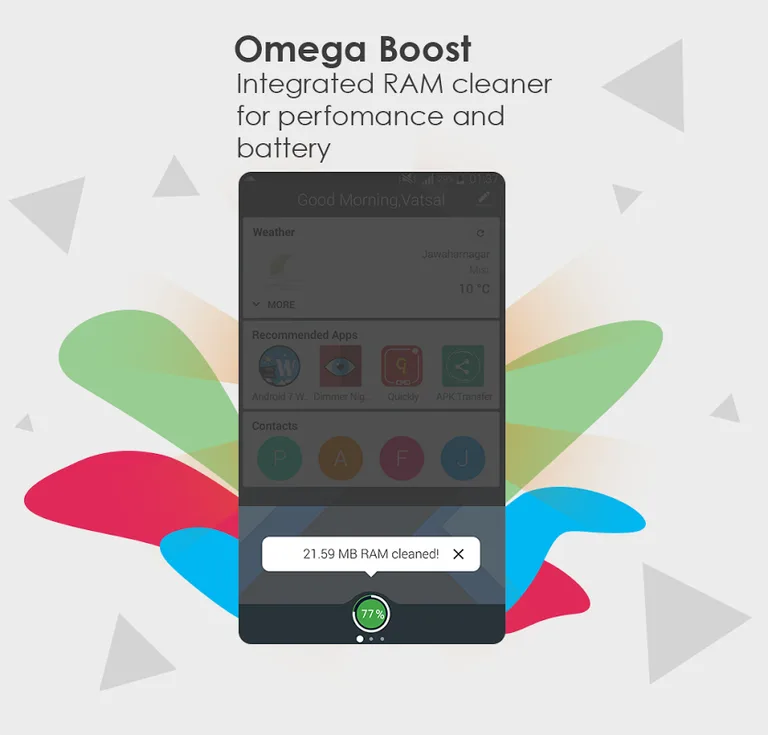 Marshmallow Launcher : Omega screenshot 3