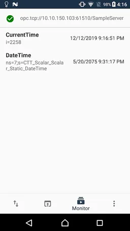 DataFEED OPC UA Client screenshot 3