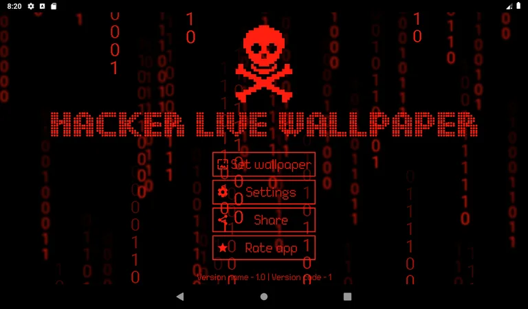 Hacker Live Wallpaper Matrix screenshot 18