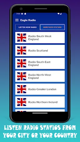 96.4 Eagle Radio App UK Online screenshot 1