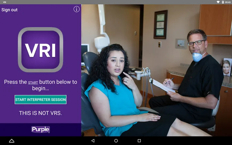 Purple VRI screenshot 2