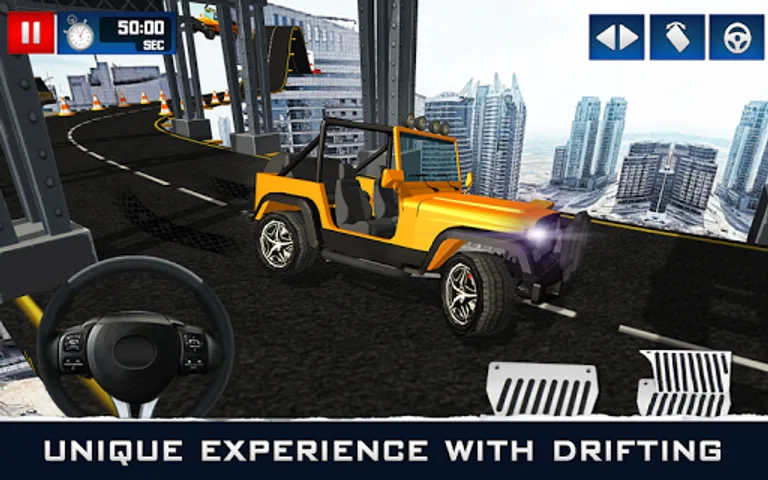 Offroad Jeep Driving - Extreme Drift Challenge screenshot 2