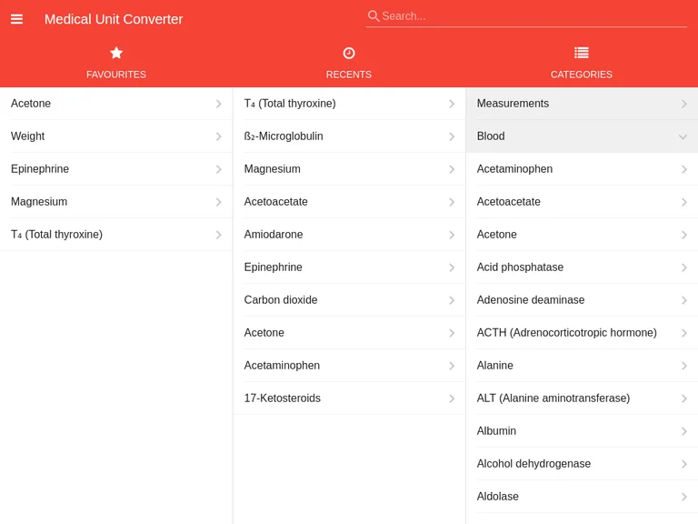 Medical Unit Converter screenshot 3