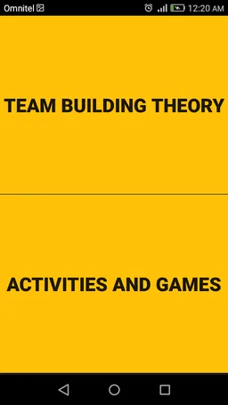 Team building games, exercises and theory screenshot 2