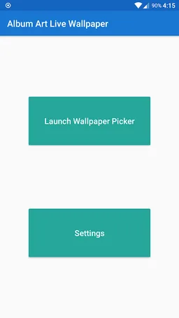 Album Art  Live Wallpaper screenshot 1