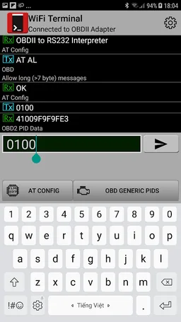 ELM OBD Terminal screenshot 10