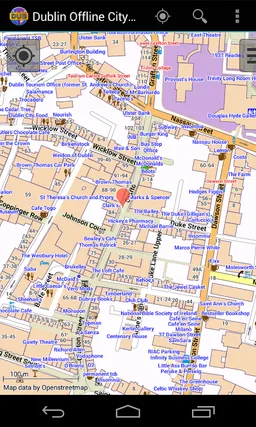 Dublin Offline City Map screenshot 14