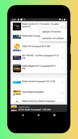 Radio Ecuador - Radio Ecuador FM + Internet Radio screenshot 7