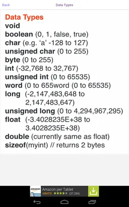 Arduino Commands Cheat Sheet screenshot 6