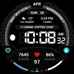 TVV Digital 3 Watch Face screenshot 13