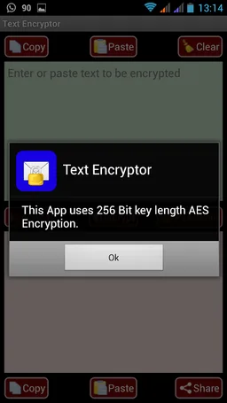 AES Message Encryptor for SMS screenshot 6