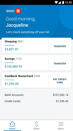 BMO Canada screenshot 1
