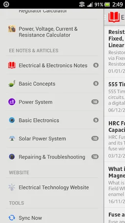 Electrical Technology screenshot 3