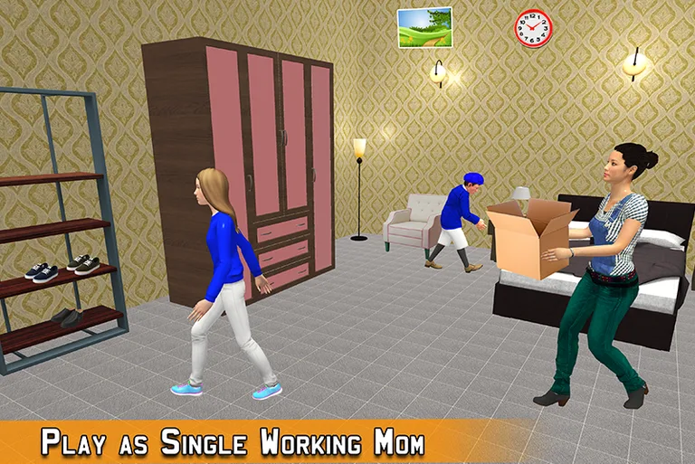 Virtual Single Mom Simulator: Family Adventures screenshot 2