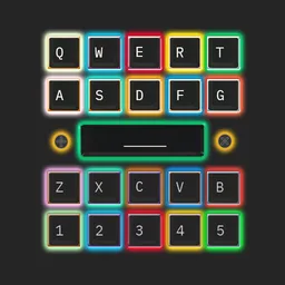 RGB Lit Mechanical Keyboard icon