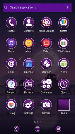 Night Live Wallpaper | Free Xperia™ Theme screenshot 11