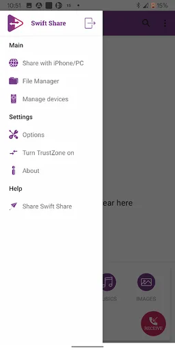 Swift Share - Easy and Quick WiFi File Transfer screenshot 6