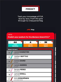 F1 Play screenshot 1