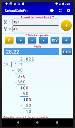 Long Division Calculator screenshot 4
