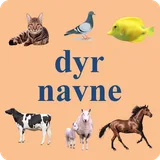 Animal names in Danish icon
