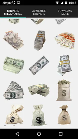 Millionaire money rain screenshot 4