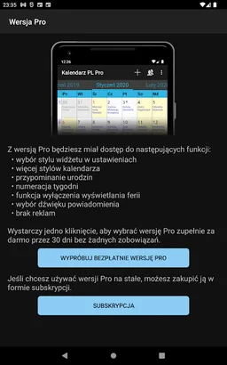 Kalendarz PL screenshot 16