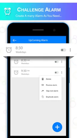 Challenge Alarm Clock screenshot 2