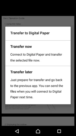 Digital Paper App for mobile screenshot 3