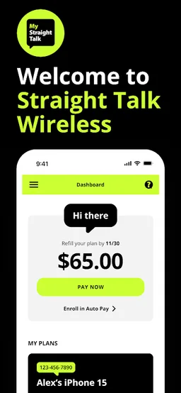 My Straight Talk: Mobile App screenshot 1