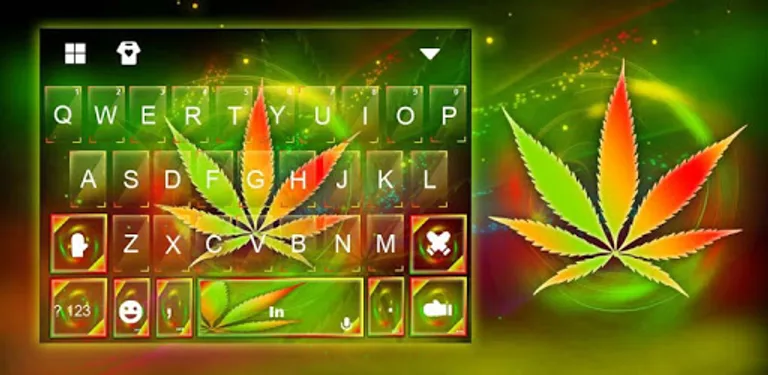 Colorfulrasta Keyboard Theme cover image