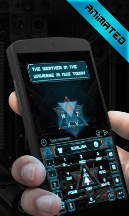 Advanced GO Keyboard Animated Theme screenshot 5