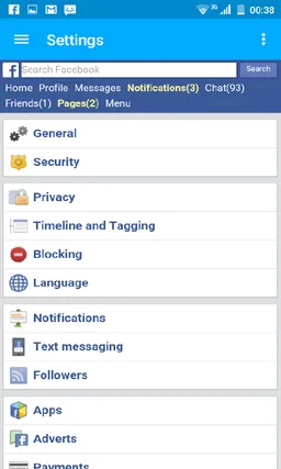 Mini Fast Facebook screenshot 5