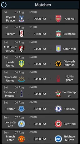 Premier League ChampionsLeague screenshot 4