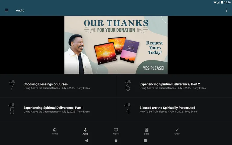 Tony Evans Sermons screenshot 9