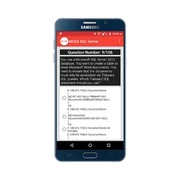 MCSA SQL Server 2012/2014 Practice Test screenshot 7
