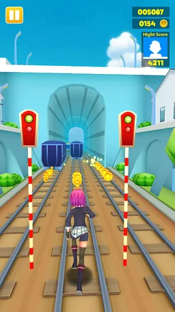 Subway Princess - Endless Run screenshot 6