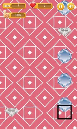 Match Falling Jewel-left,right screenshot 2