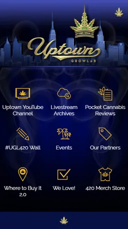 Pocket Cannabis Guide by Uptown Growlab screenshot 1