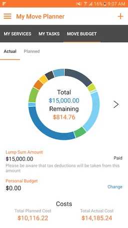 BGRS moveXpert™ screenshot 2