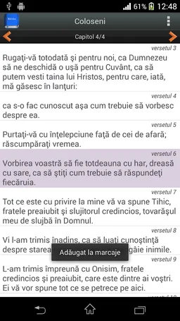 Biblia rom?neasc screenshot 12