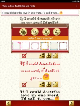 Write Cool Text Fonts Styles screenshot 15